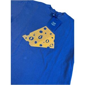 FLAN LABS Cheese Wedge‎ Graphic T-Shirt Unisex Small(runs Large)